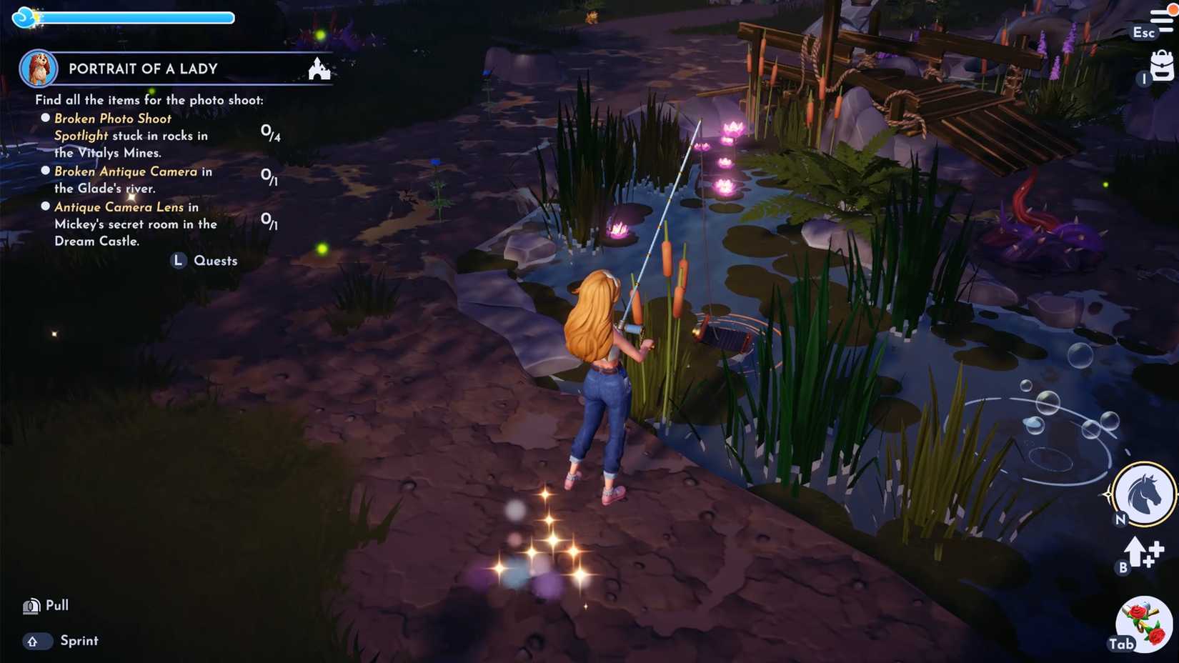 portrait of a lady quest 7 in ddv disney dreamlight valley