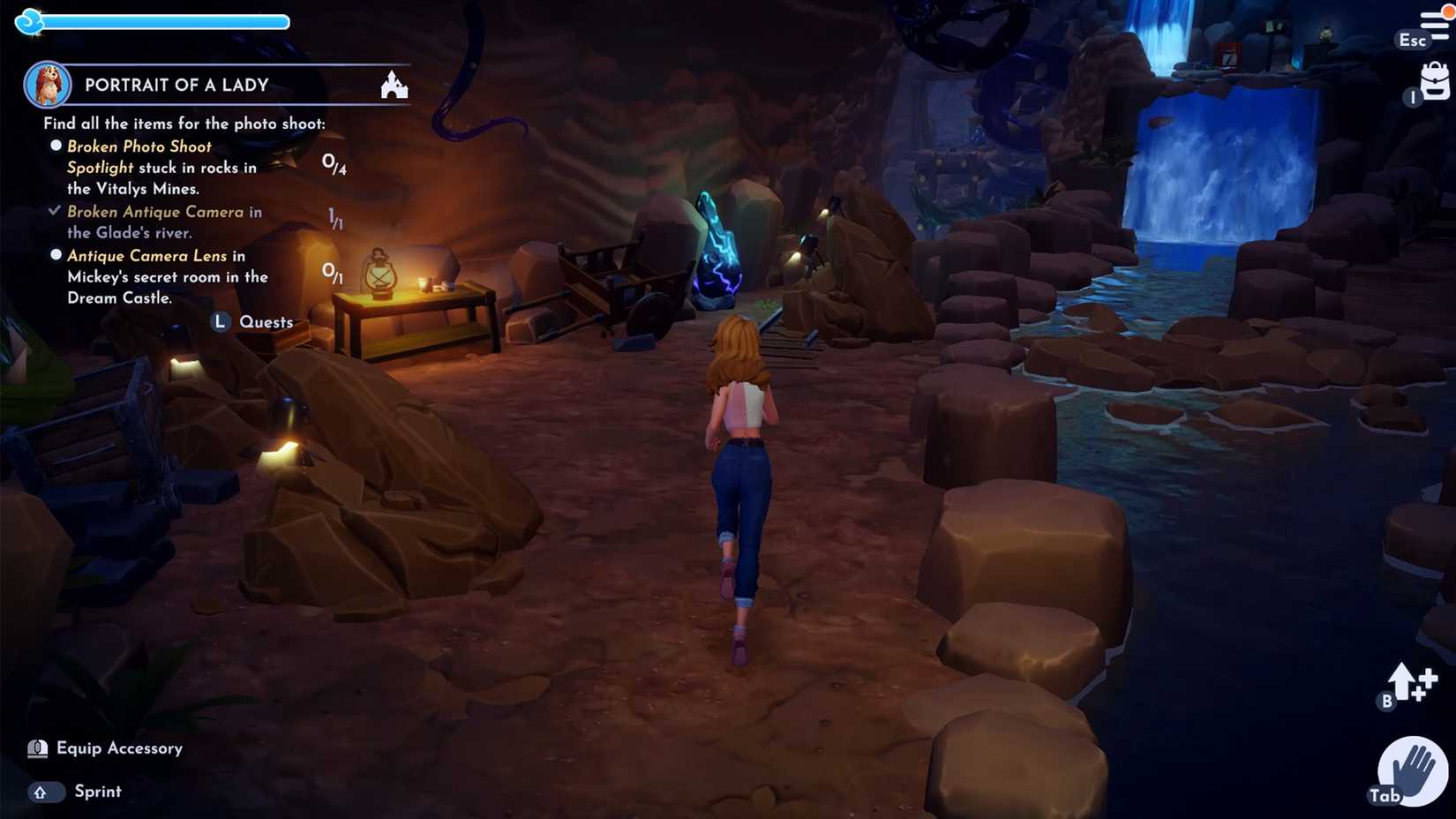 portrait of lady quest 8 in ddv disney dreamlight valley