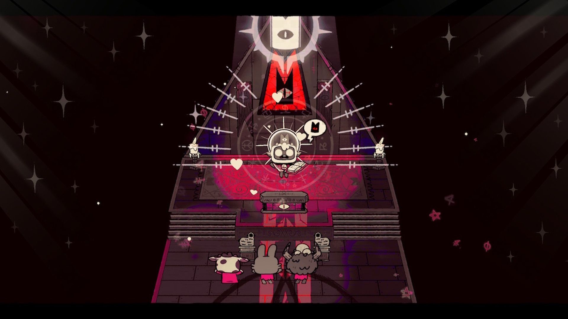 Preaching in Cult of the Lamb (2022