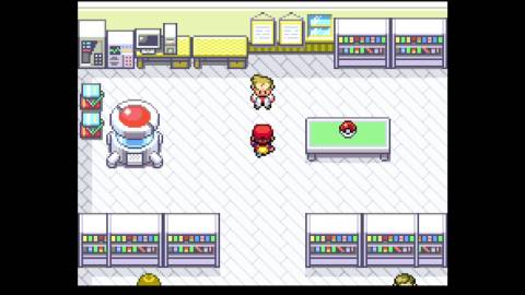 professor oak pokemon firered leafgreen