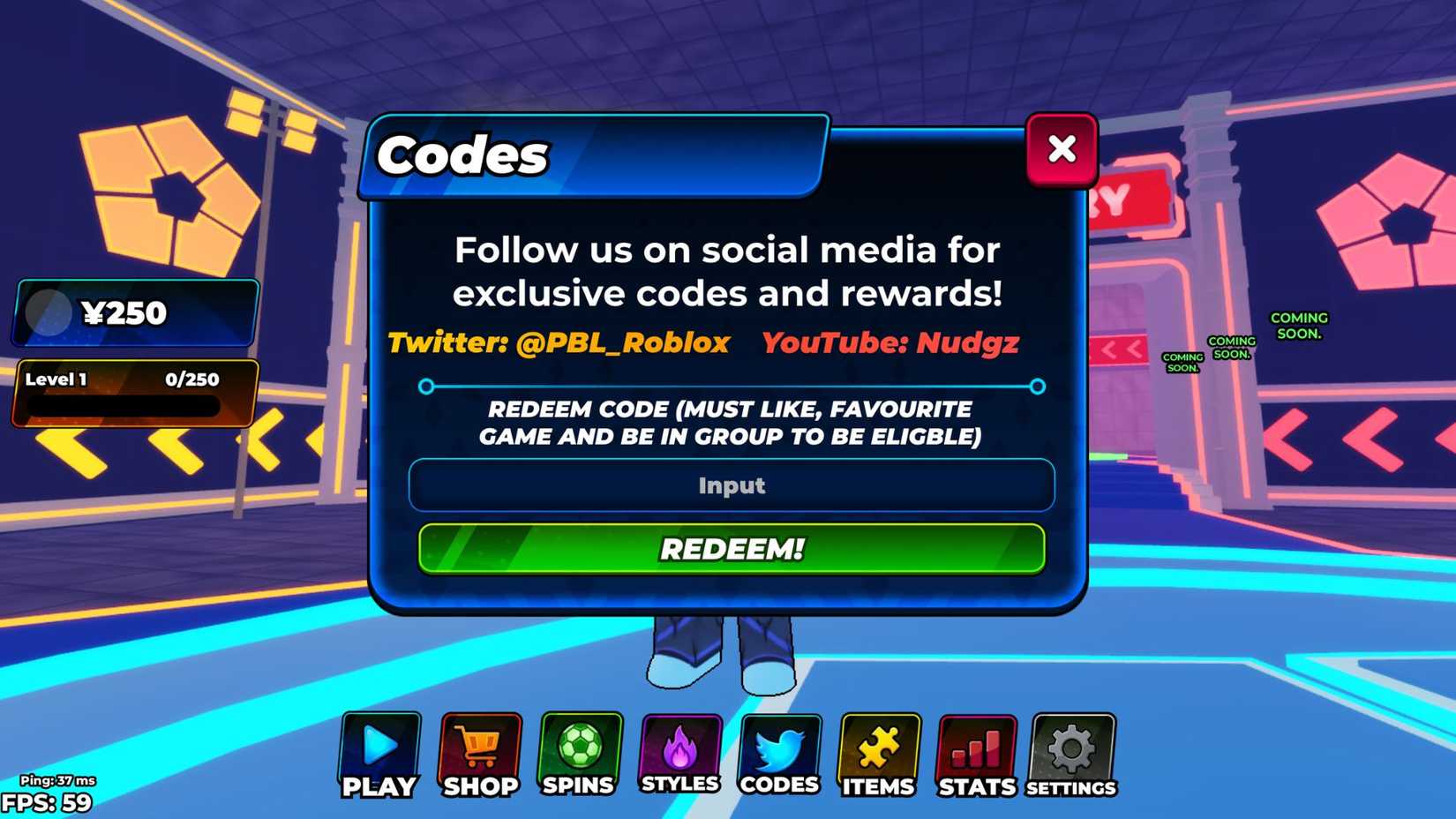 Roblox Project Blue Lock 2 Codes