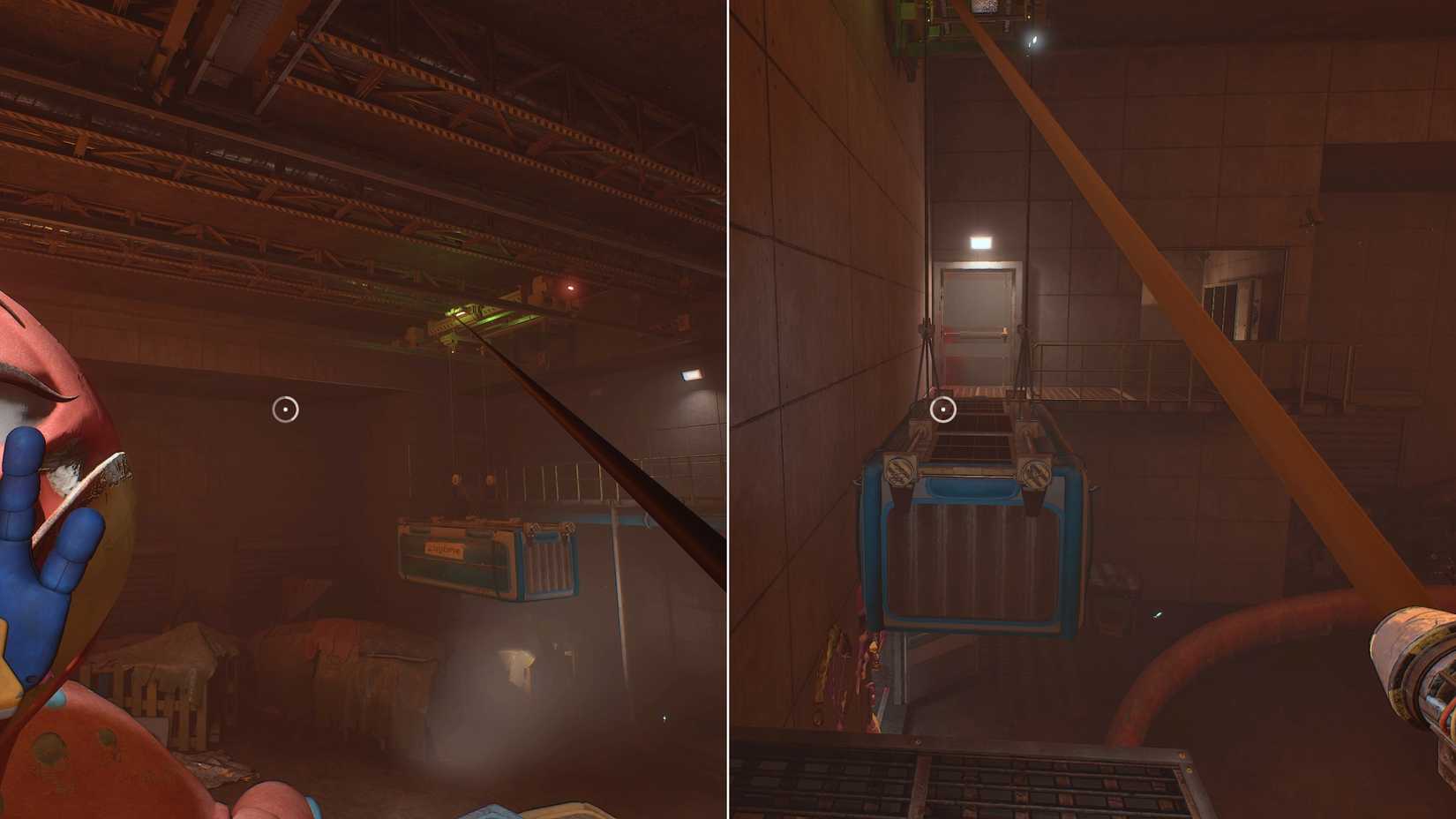 Pull Chained Platform to Get Pressure Hand Poppy CH5