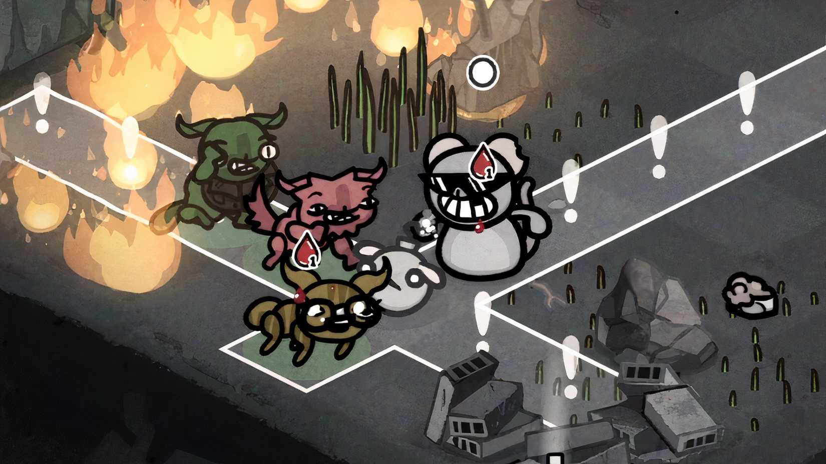 radical rat boss fight in mewgenics