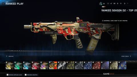 Ranked Season 02 Top 250 (Weapon Camo) - Black Ops 7 Ranked Play