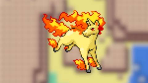 Rapidash in Pokemon FireRed And LeafGreen.