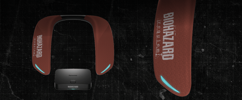 resident evil requiem neck speaker