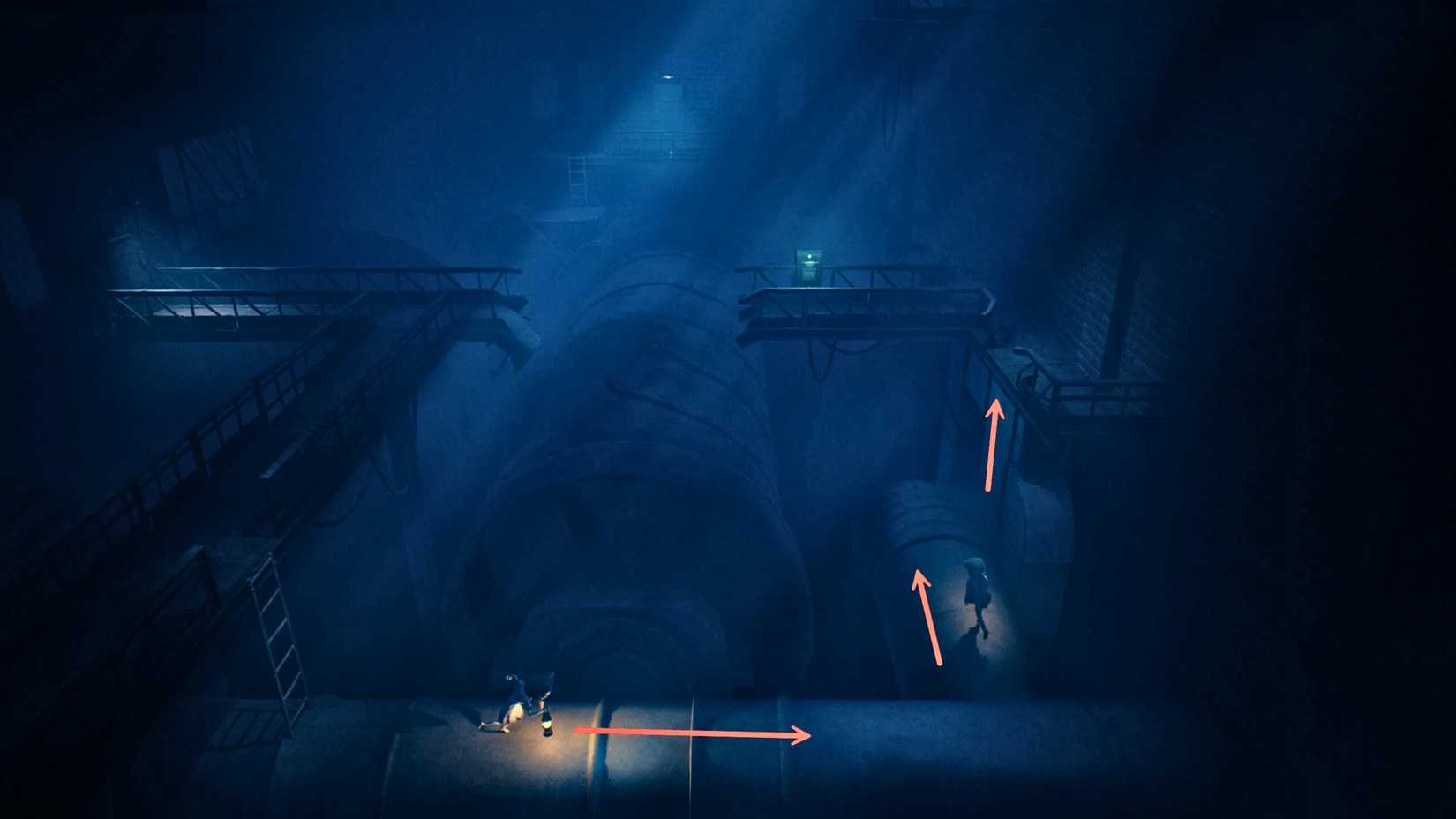 REANIMAL Mill Boiler Room Puzzle Reaching Boiler Switch Platform