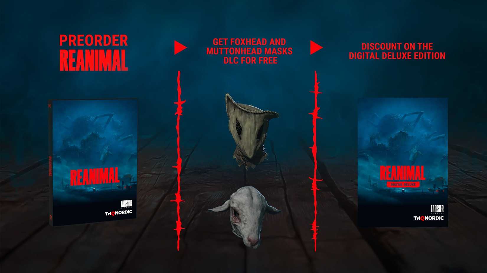 Detail Konten Bonus Pre-Order dan Deluxe Edition REANIMAL