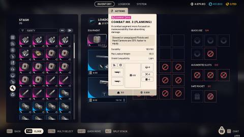 Renegade + Venator + Combat Mk. 3 (Flanking) Augment (3)