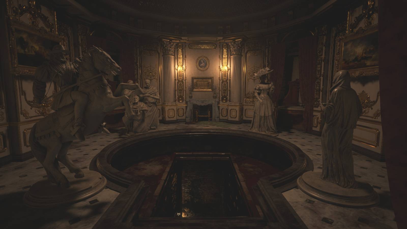 Resident Evil Village How to Solve Statue Puzzle in Hall of Ablution