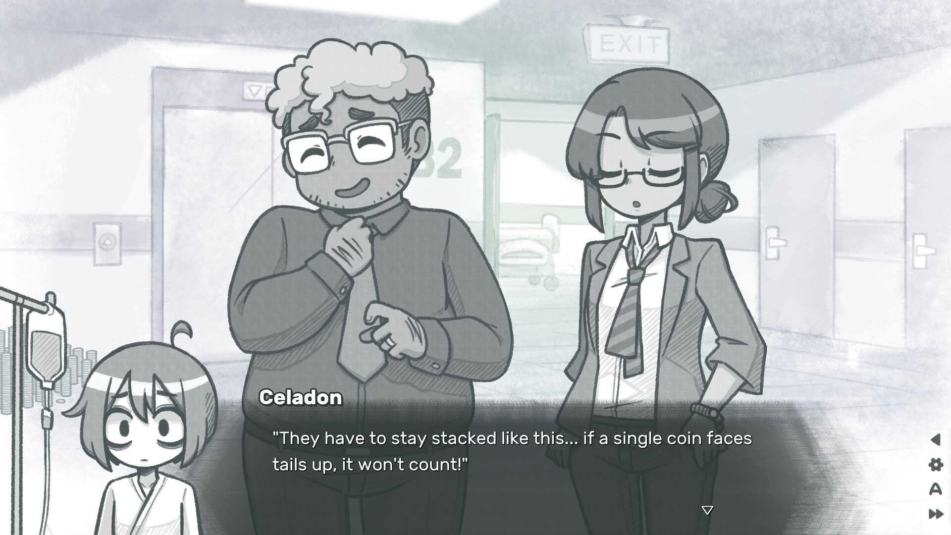 Return to Ash game celadon talking