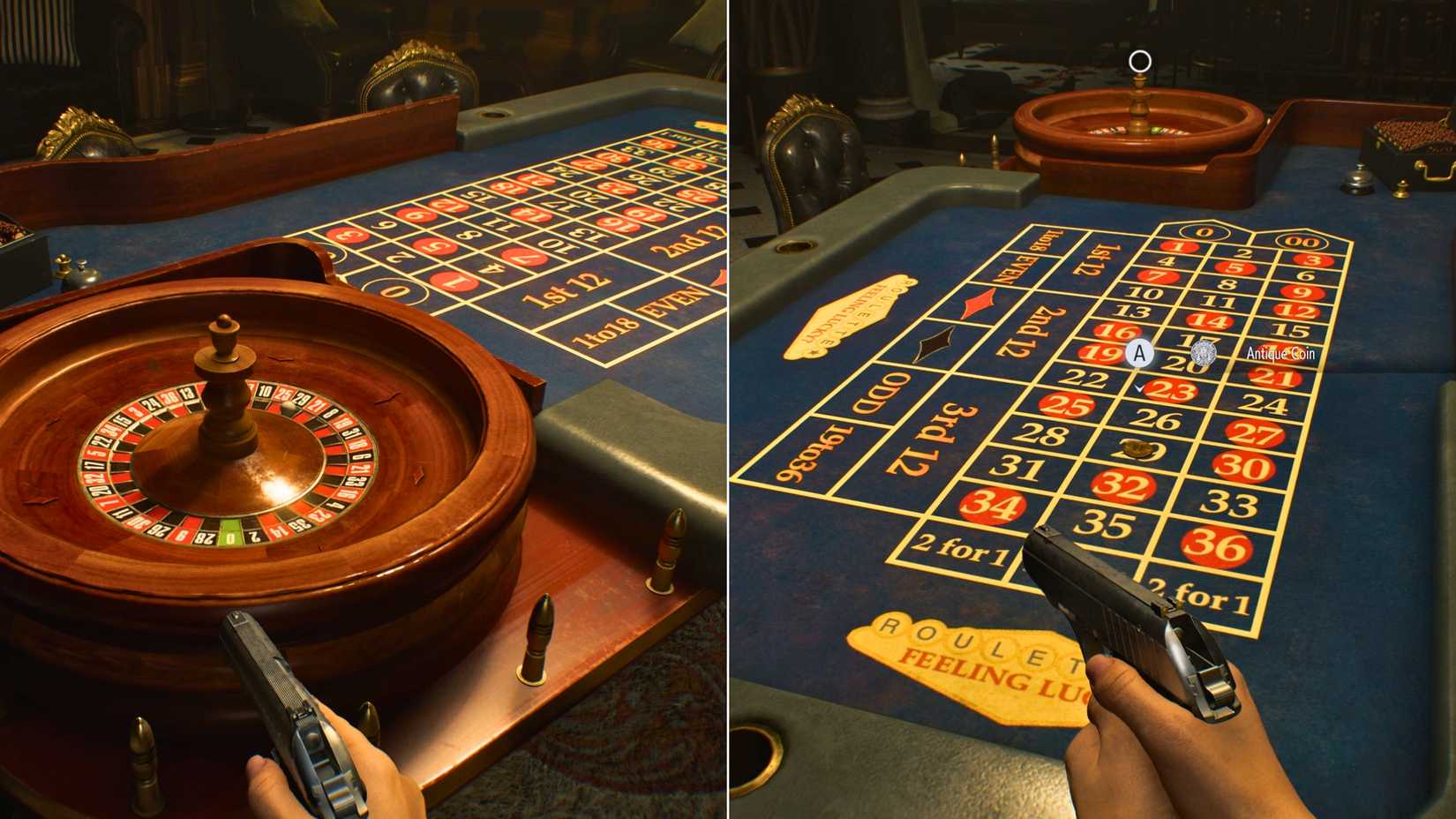 Roulette Table Puzzle Solved in Resident Evil Requiem