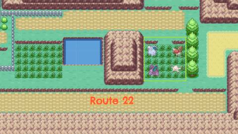 Route 22 Farming Spot Pokemon FireRed Leafgreen