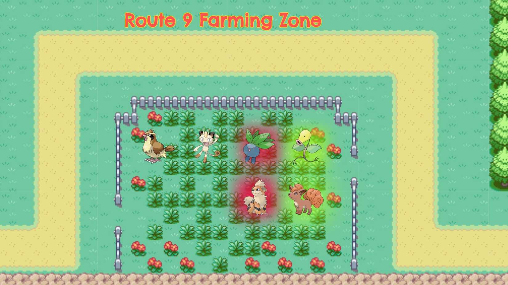 Pokemon Firered Map