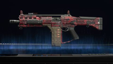 Ruby Snake Camo Preview on the SG-12 - Black Ops 7