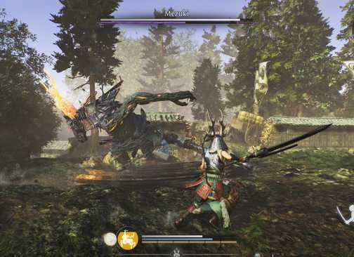 Berlari mengelilingi Mizuki di Nioh 3 PS5