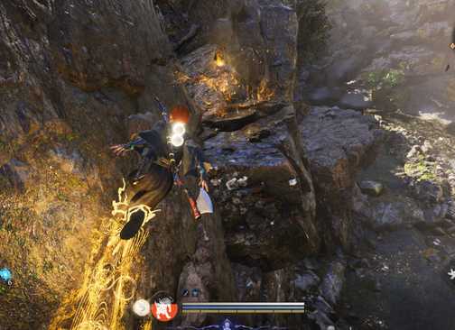 Berlari di dinding di Nioh 3 PS5