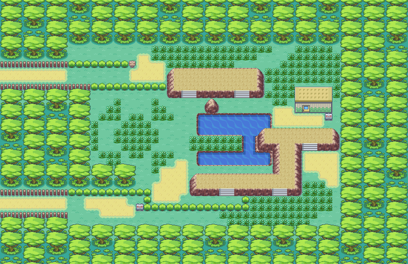 safari zone area 1 in pokemon firered and leafgreen