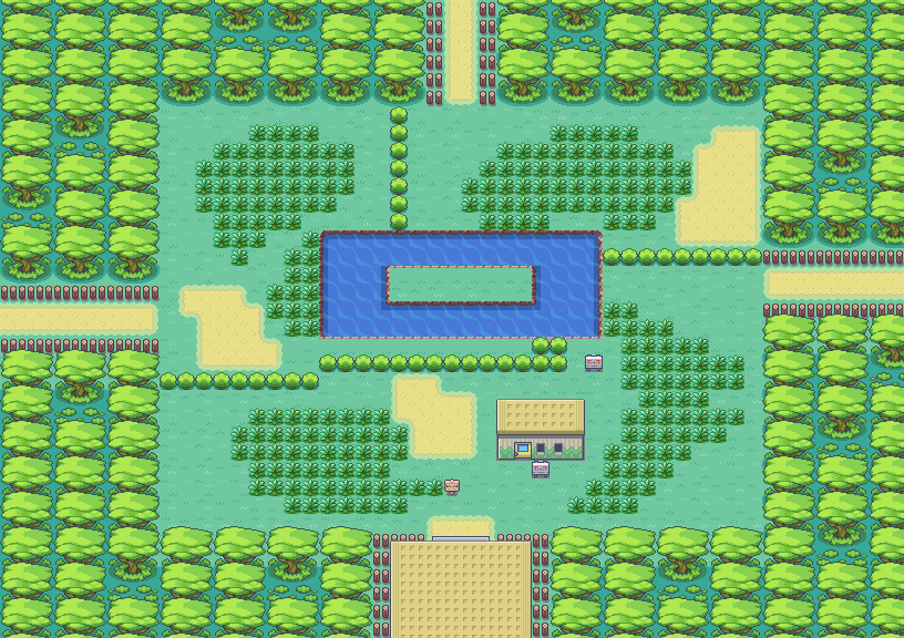 safari zone center area in pokemon firered and leafgreen