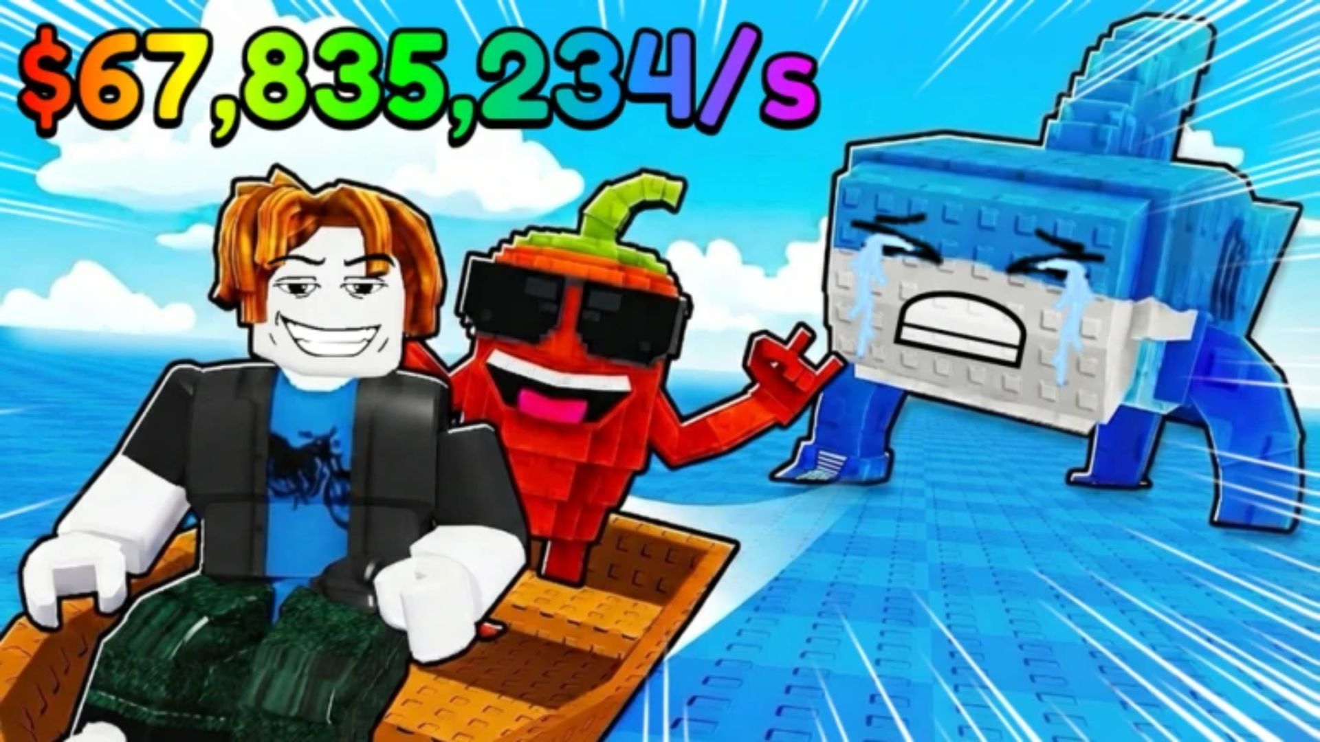 Sail For Brainrots characters