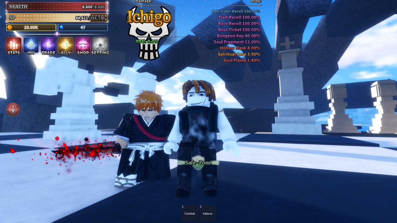 Sailor Piece Ichigo boss