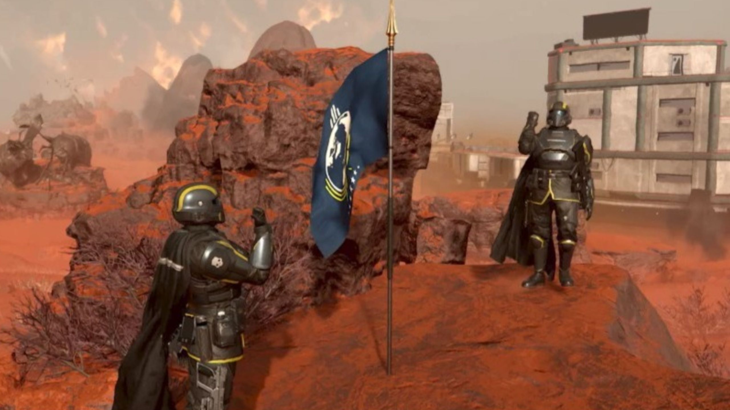 How to Use the CQC-1 One True Flag in Helldivers 2