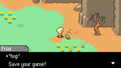 Saving the game in Mother 3 (2006)