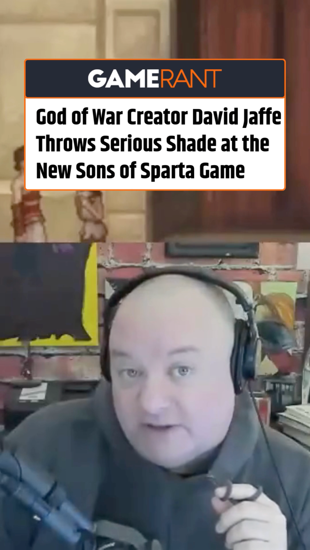 God of War Creator David Jaffe Throws Serious Shade at the New Sons of Sparta Game