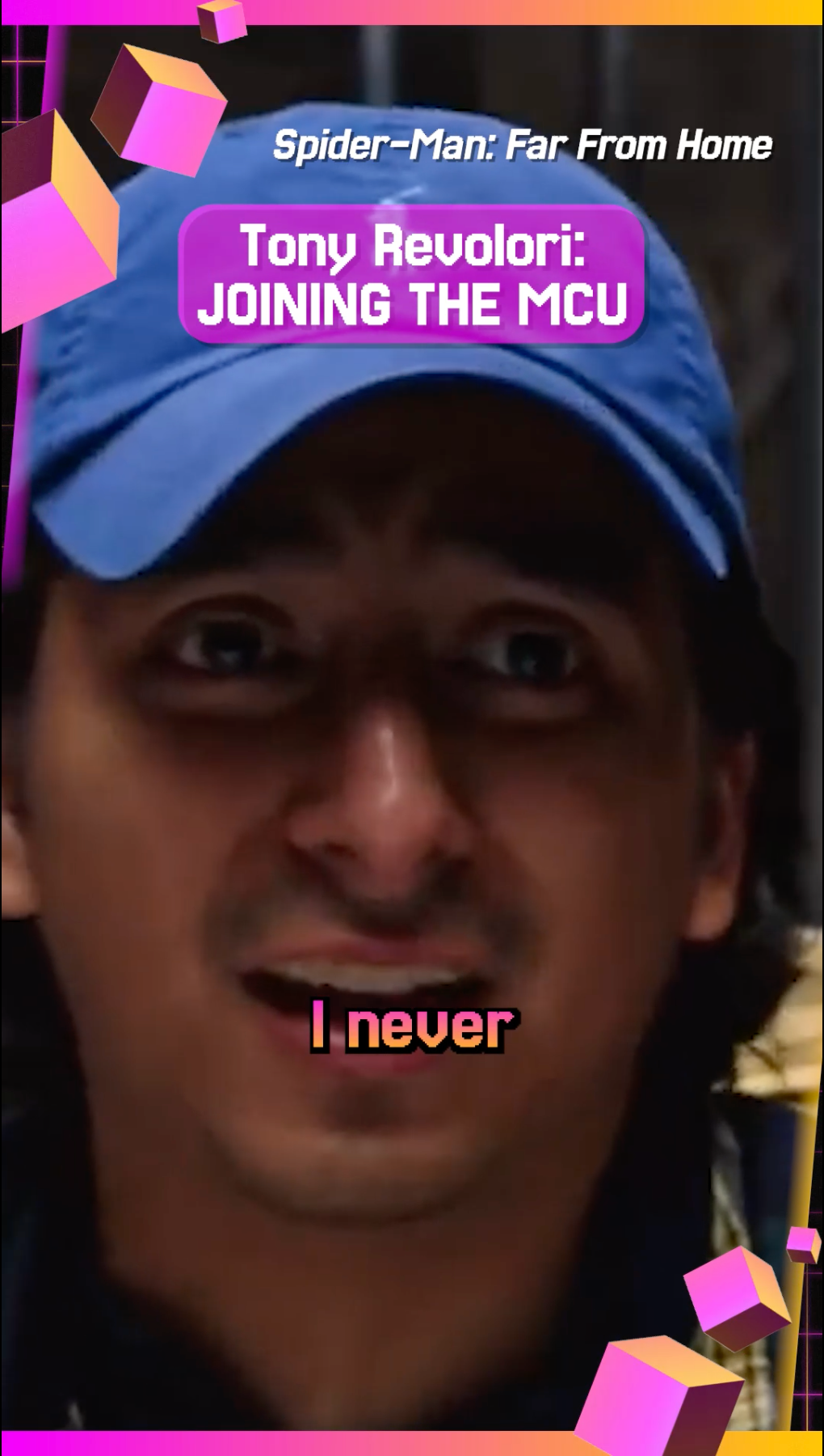 Tony Revolori never thought he'd be a part of Marvel.