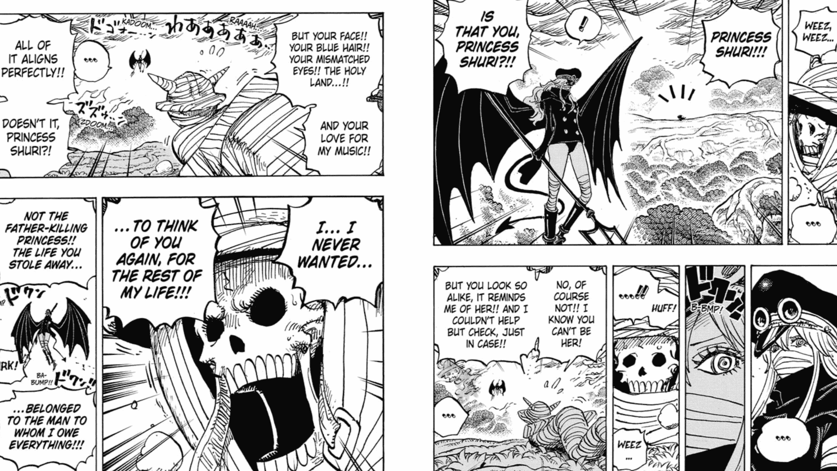 Princess Shuri Brook imu one piece 1174 spoilers