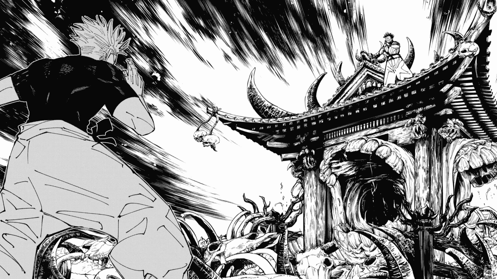 Setelah 3 Tahun, Jujutsu Kaisen Konfirmasi Siapa yang Lebih Kuat Antara Gojo & Sukuna 7 expanding domain Counter Malevolent Shrine jujutsu kaisen
