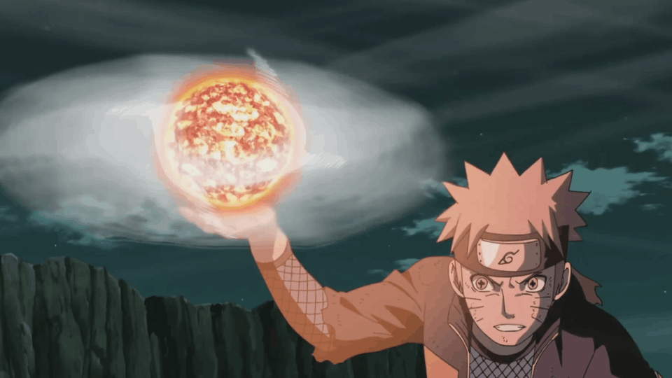 Lava Release Big Ball Rasenshuriken Naruto Jutsu Kill Otsutsuki