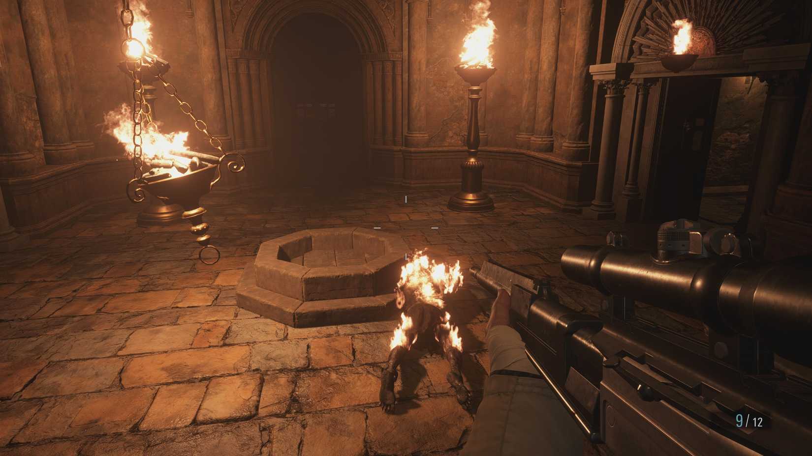 set fire to the enemy