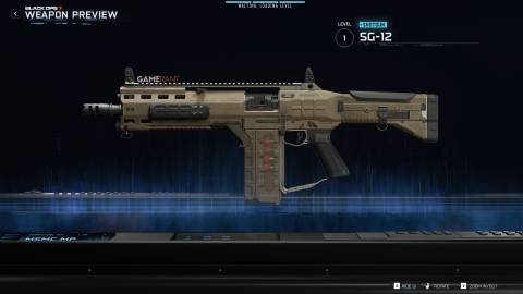 SG-12 Shotgun in Black Ops 7