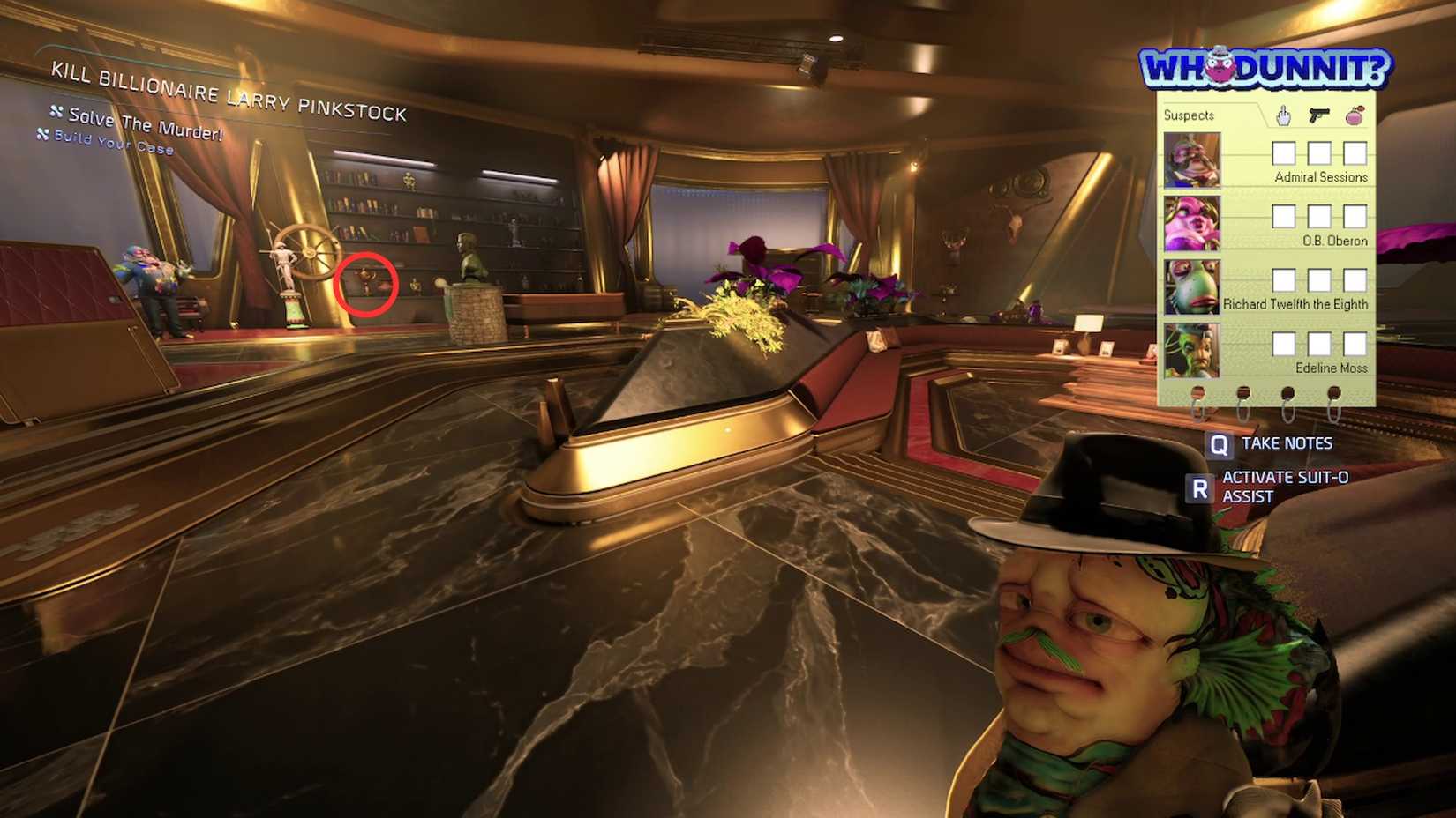 Life 2 Sharpshooter Trophy Larry Pinkstock Murder Mystery Clues