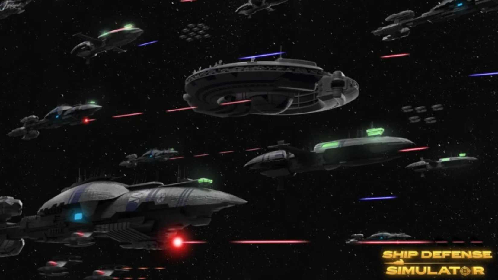 Starships ship defense simulator