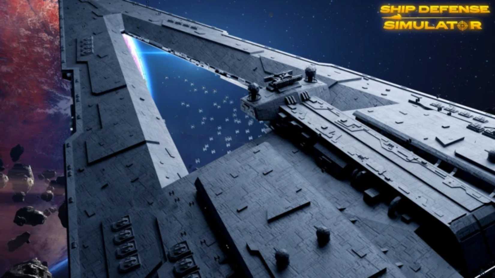 Starship ship defense simulator