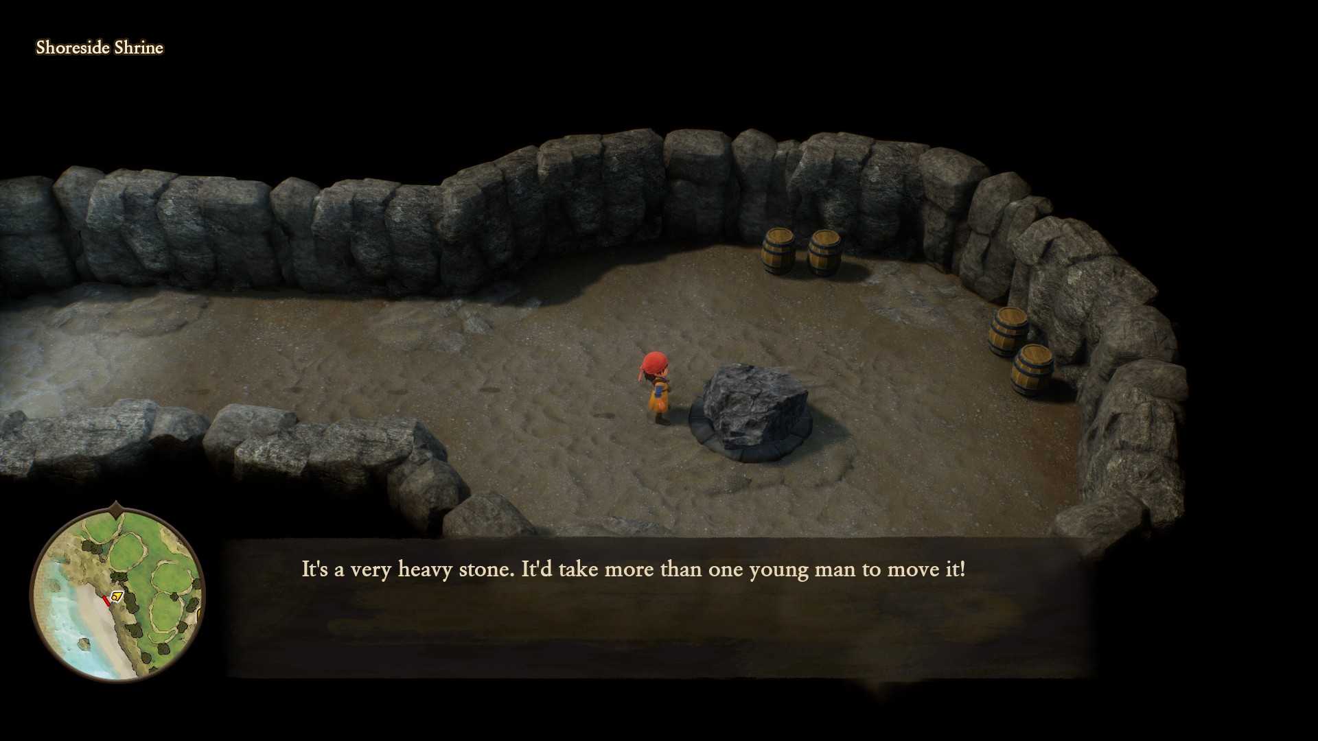 Shoreside Rocks How to Move the Shoreside Shrine Rock in Dragon Quest 7 Reimagined