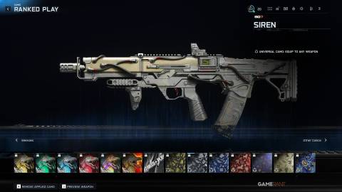 ​​​​​​​Siren (Weapon Camo) - Warzone Ranked Play