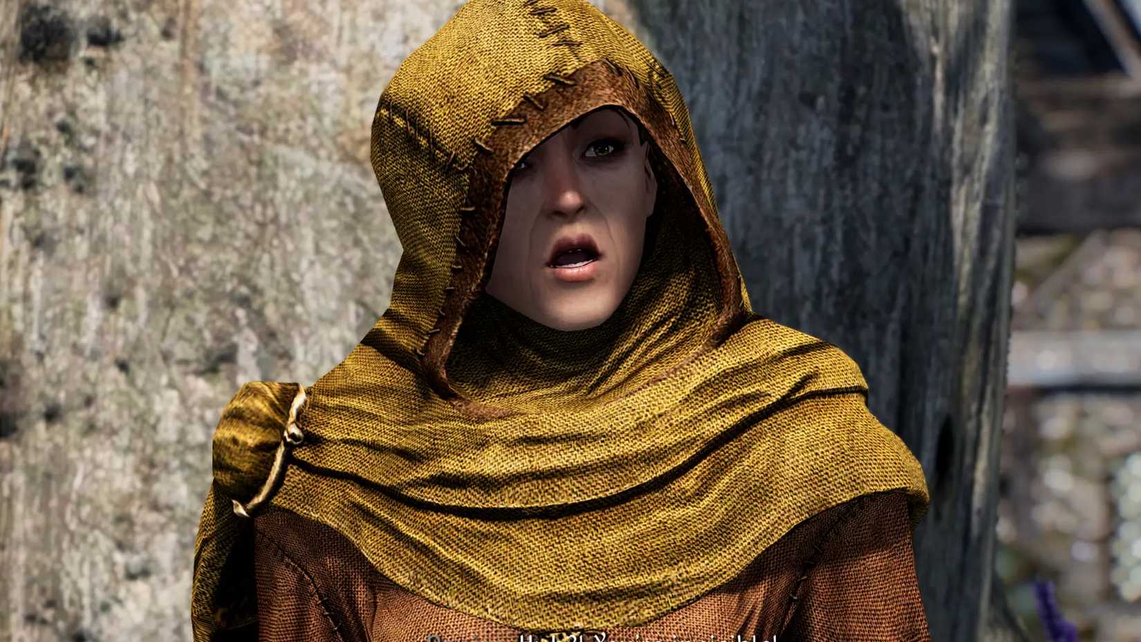 skyrim npcs react to invisibility