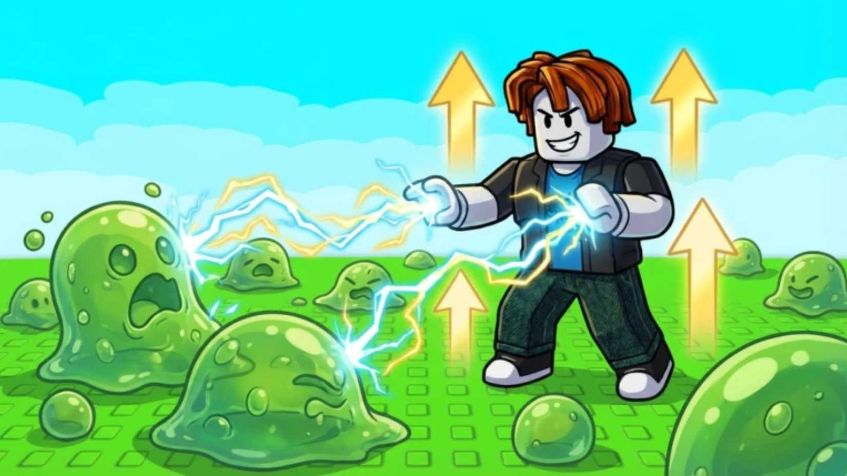 Slime Evolution character and slimes