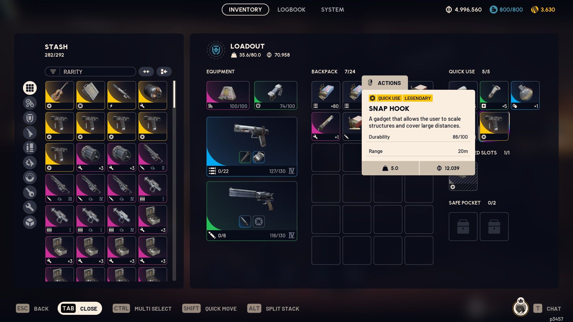 Snap Hook for taking down matriarch in ARC Raiders