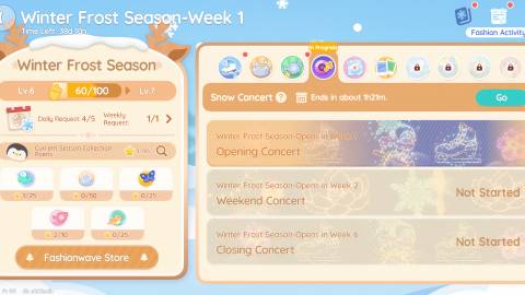 Snow Concert Start Time and Schedule in Heartopia