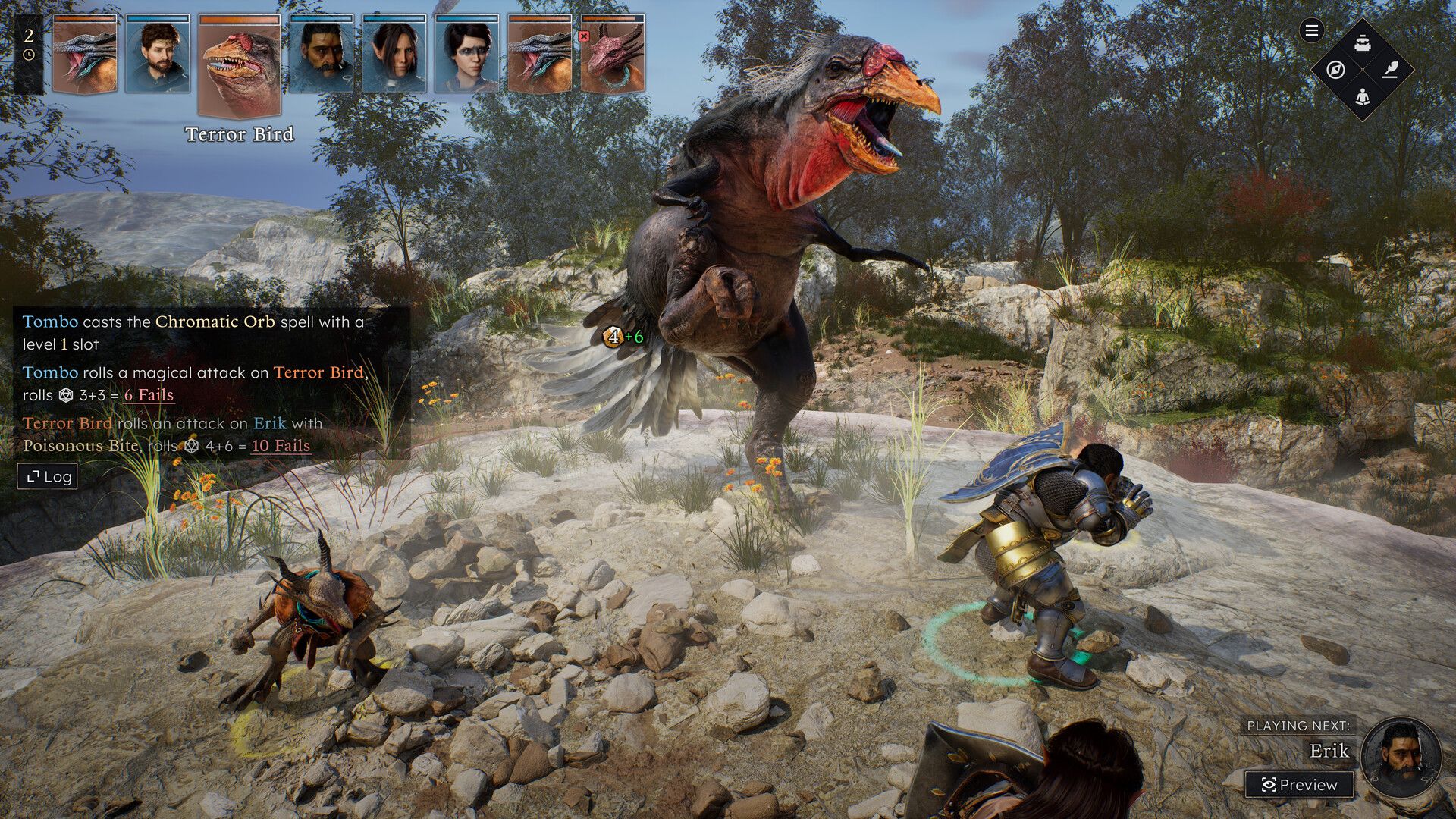 Solasta 2 turn-based combat