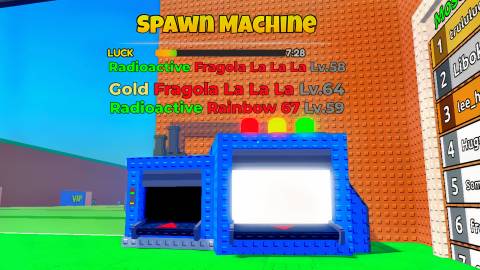 spawn machine in roblox escape tsunami for brainrots