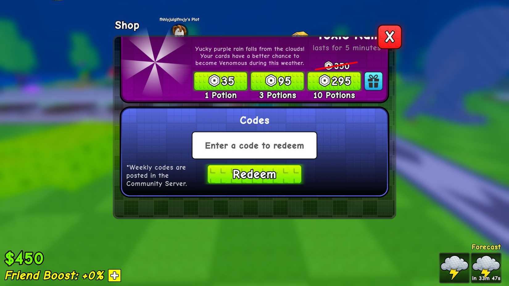 Spin the code tab on the soccer card