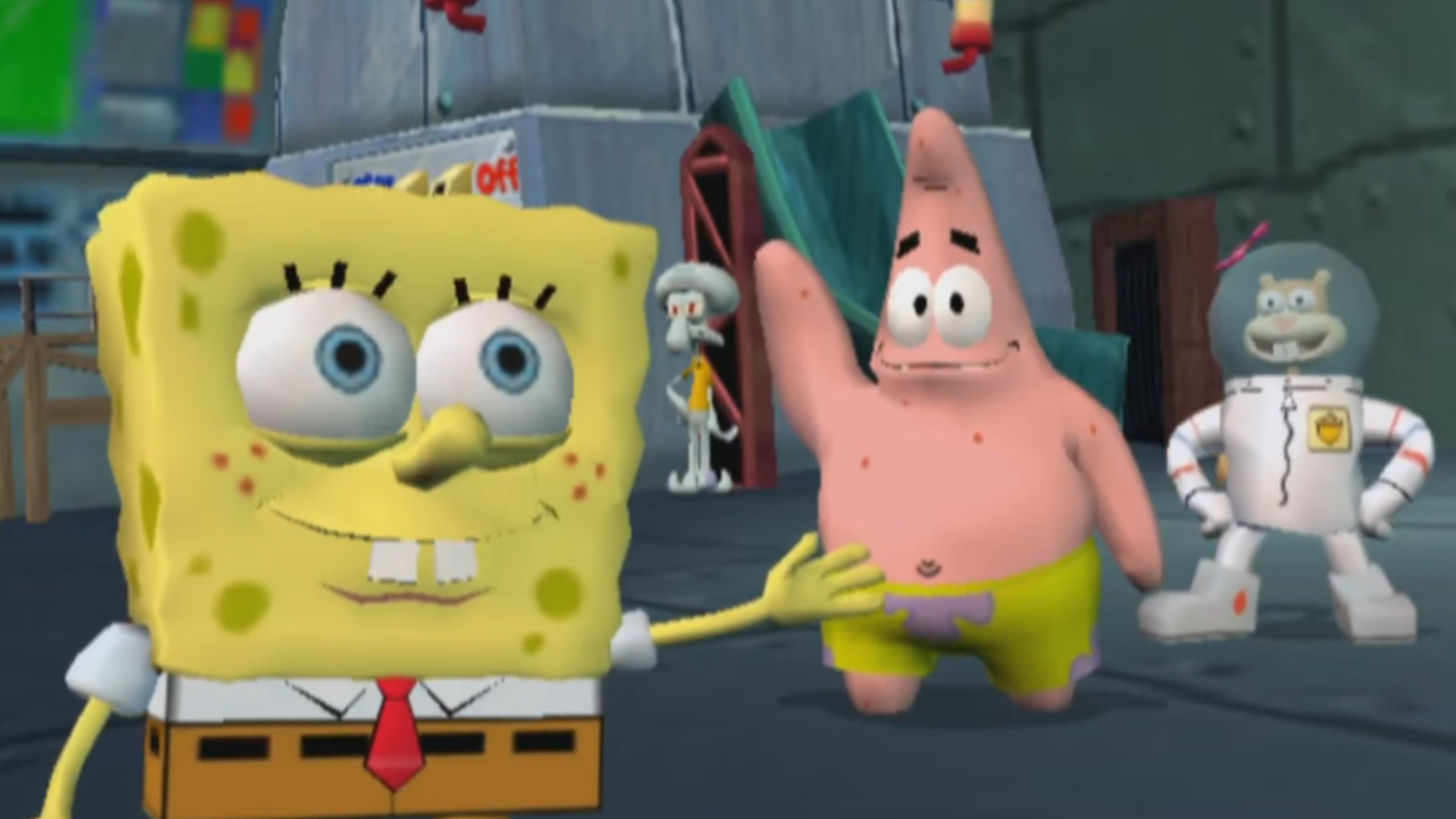 SpongeBob SquarePants Battle for Bikini Bottom characters