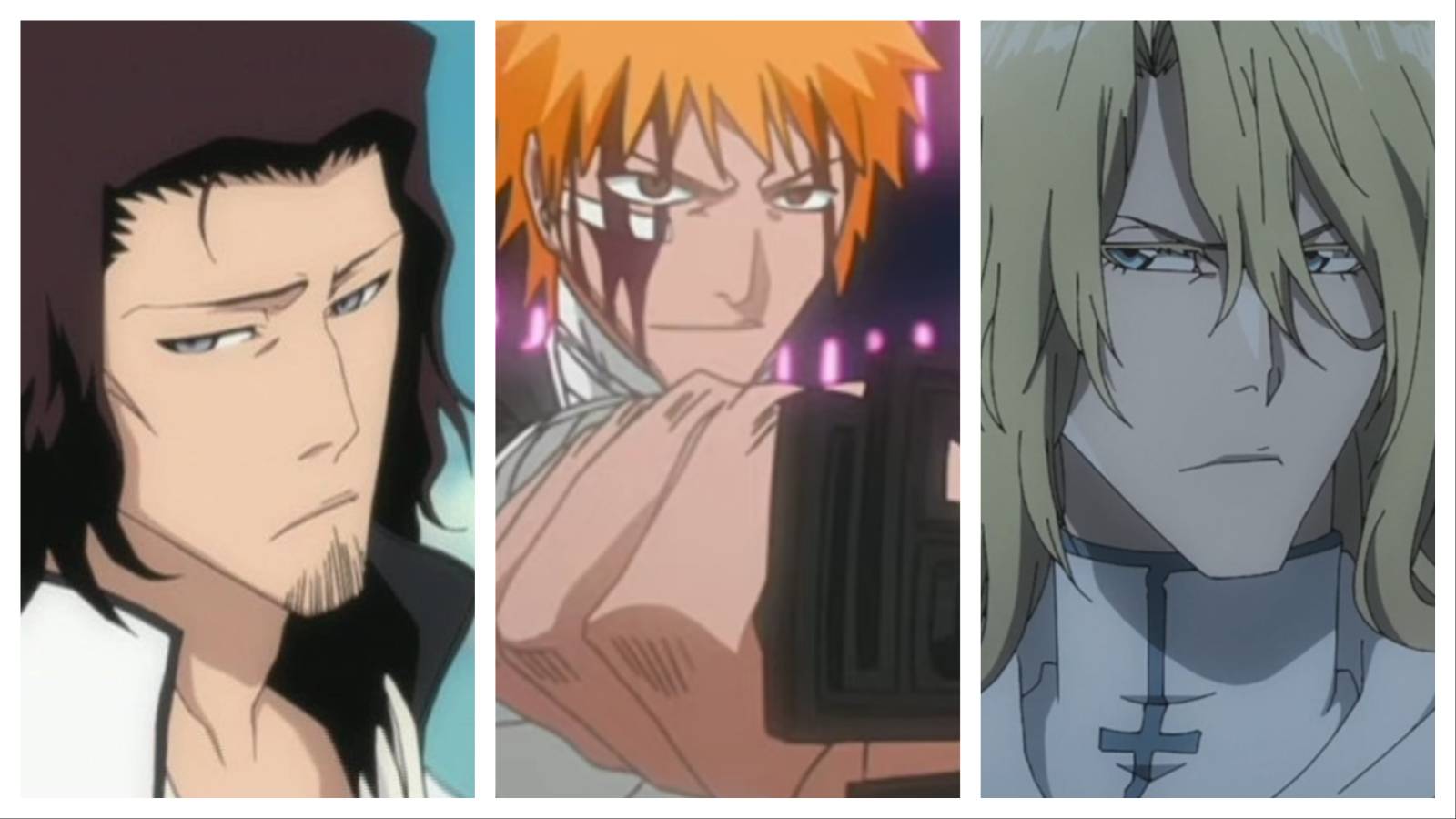 Starrk, Ichigo, and Jugram