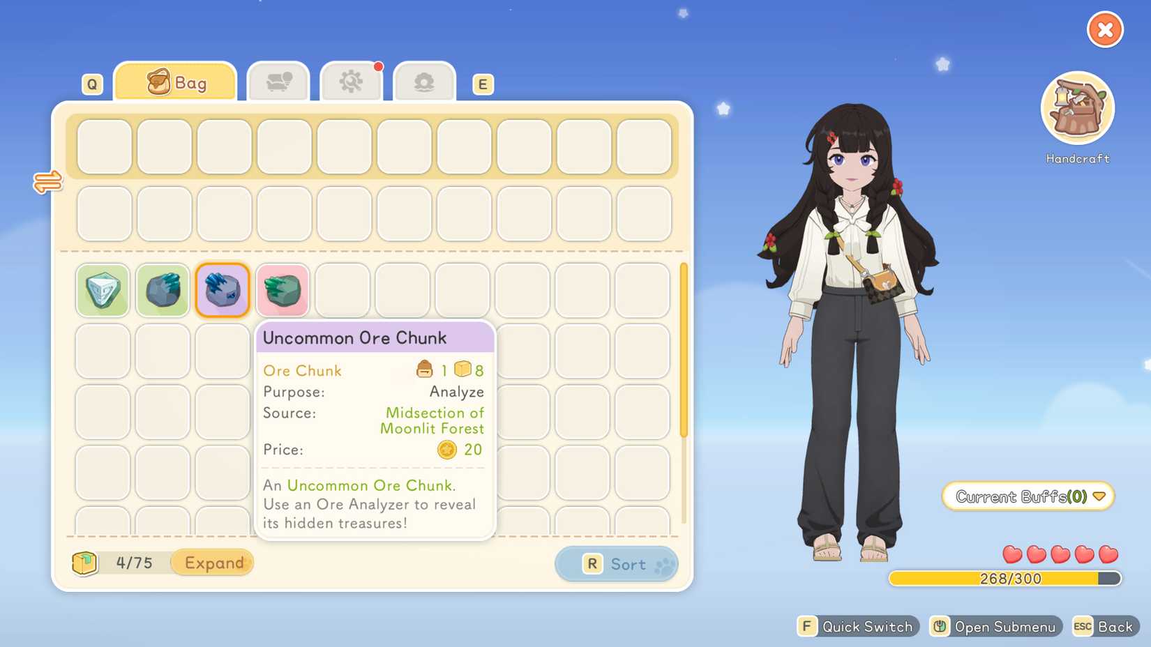 starsand-island-how-get-spirit-cube-fragment-where-find-location - uncommon ore chunk