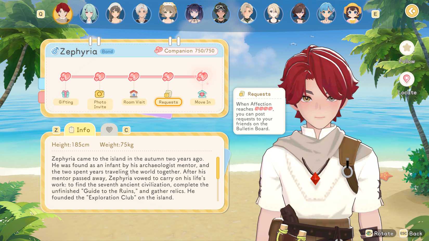 Stars and Islands - Relationships - Guide - Bonding - Affection - Society - Request